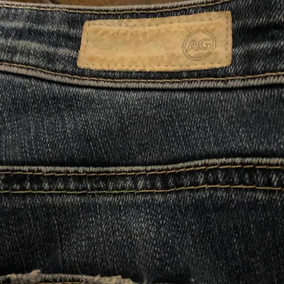 AG Adriano Goldschmied The Legging‎ Ankle Women’s 28R Raw Hem Blue Jeggings - Picture 12 of 12